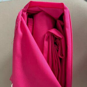 BRIGHTS TEXMADE QUEEN SIZE SHEET SET IN racy pink color NWT